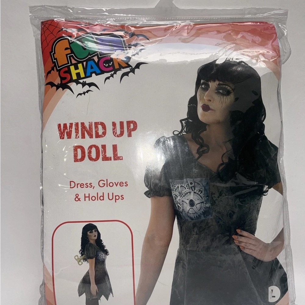 Fun Shack Wind Up Doll Costume - adult size Large